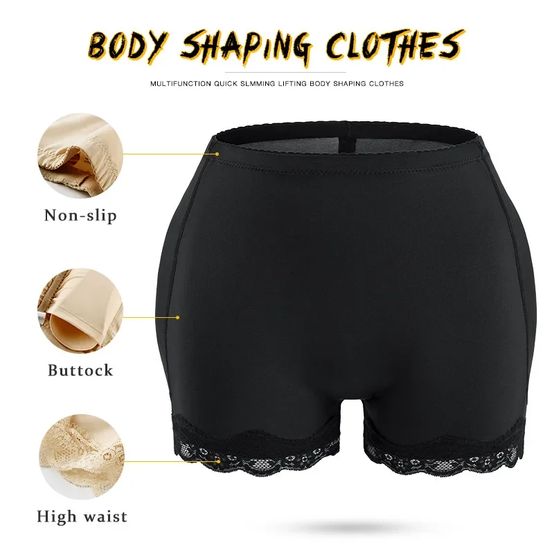 Women Butt Lifter Padded Shapewear Enhancer Control Panties Body Shaper  Underwear Fake Butt Booty Push Up Seamless Briefs