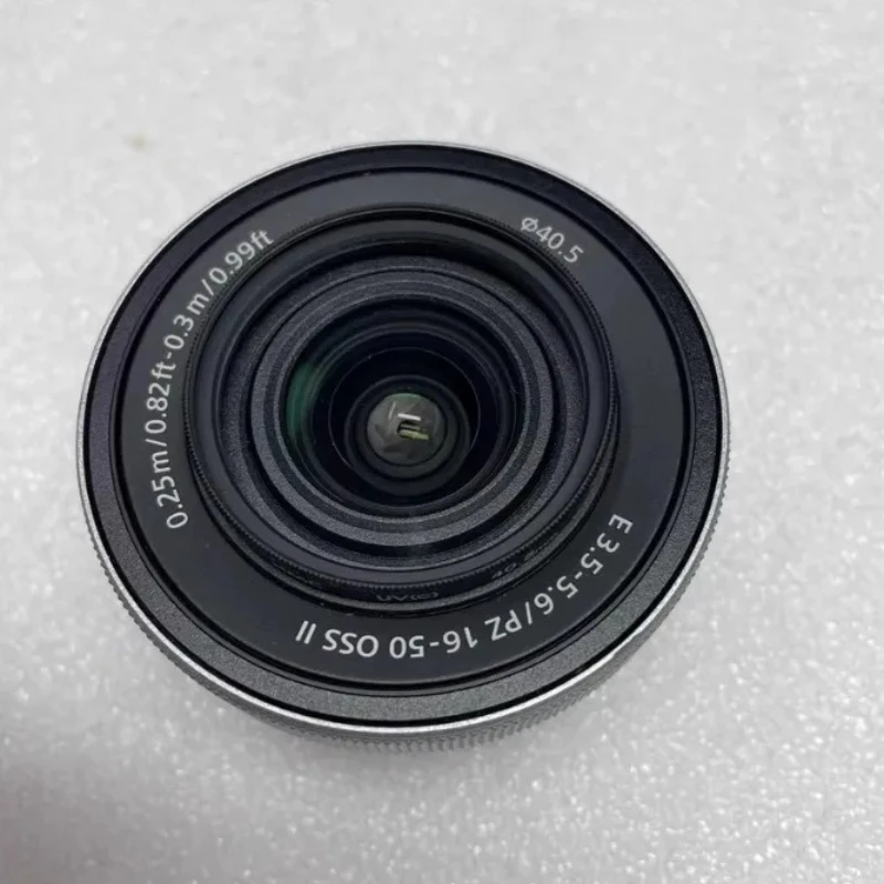 95% 새 상품 E PZ 16-50 F3.5-5.6 OSS II APS-C 파워 줌 렌즈 E 마운트 광학 손떨림 보정 기능 탑재 알파 16502 용
