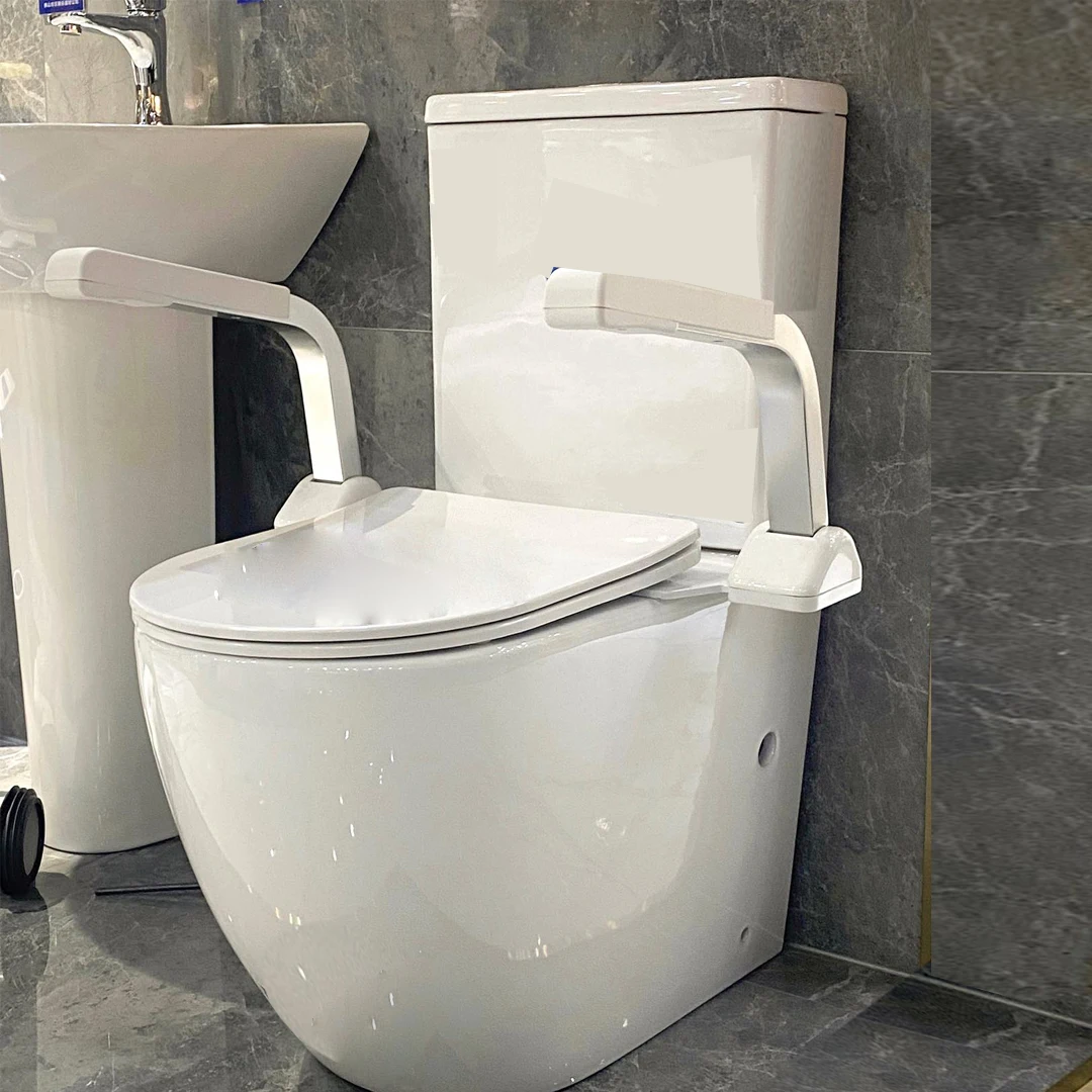 elevated  seat in toilet baby access low  toiletdisable monobloc inodoro change bathroom padded toilet Medical grab bar toilett 6