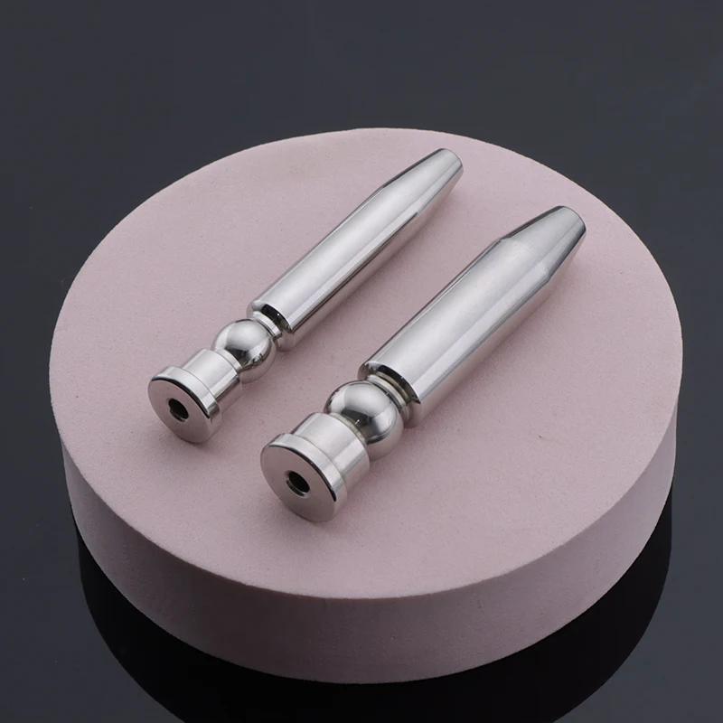10/13mm Bullet Urethral Plug Dilator Sounding Big Penis Plug Stretch Sex Toys Men Metal Uretral Stimulator Stainless Steel