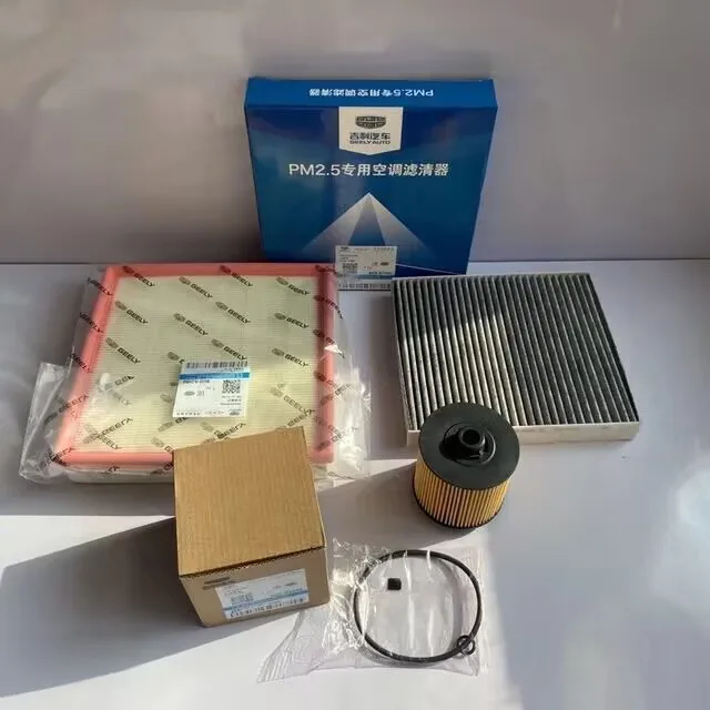Filter Set for Geely Coolray SX11/Proton X50 ICON 1.5T Air Filter&Oil Filter&Cabin Filter 2/3pcs/set