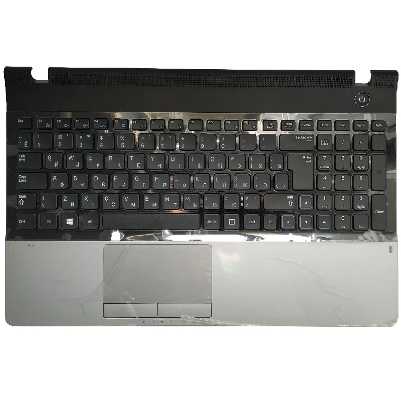Russo ru Teclado para Notebook para Samsung Palmrest Tampa Superior Np300e5a Np305e5c Np300e5x Np305e5a 300e5c 300e5z - Imagem 4