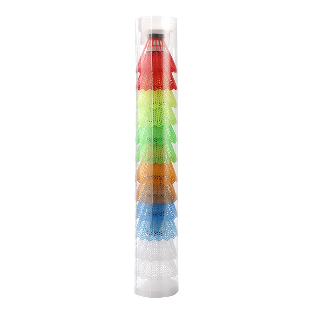 Lightweight Kids' Badminton Shuttlecocks Training Set of 12pcs badminton shuttlecock feather shuttlecock