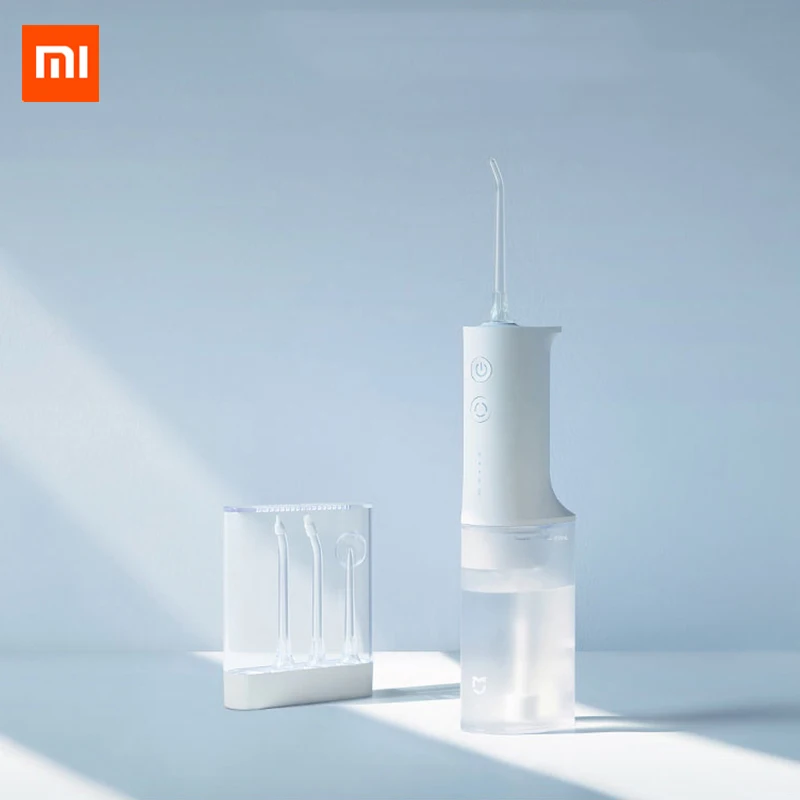 Oral Irrigator Dental Cleaner Water Flosser Xiaomi Mijia Oral Irrigator USB Rechargeable Portable