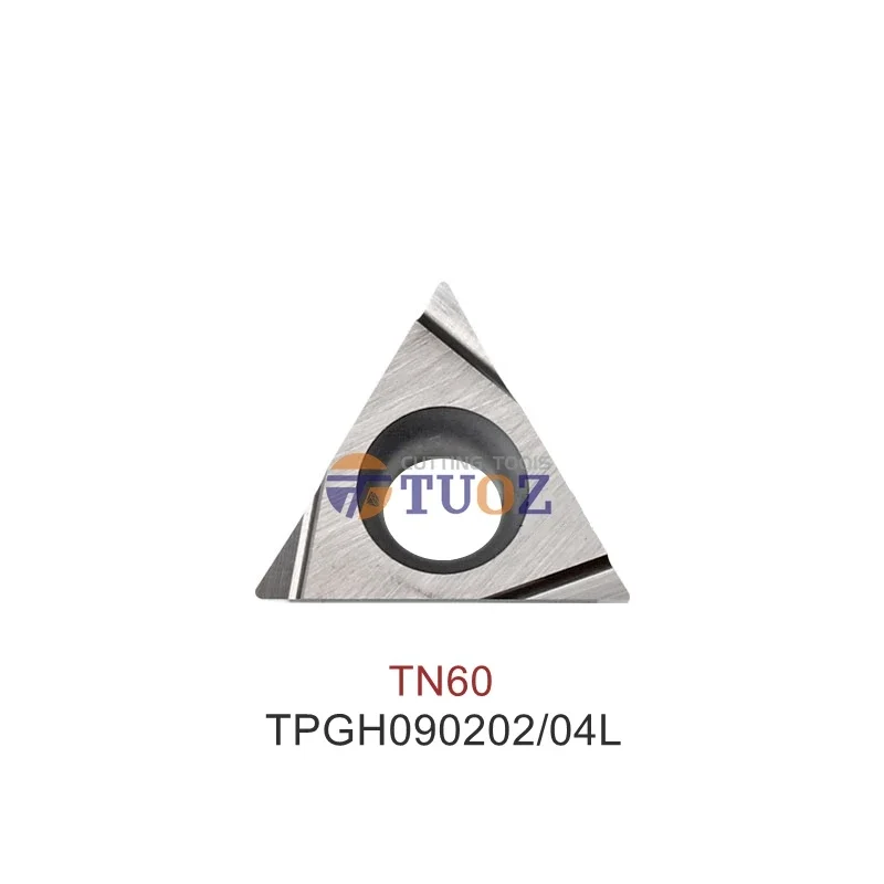 

100% Original TPGH090202L TPGH090204L TN60 Ceramic Blade TPGH 090402L 090404L 090402 04 CNC Lathe Cutter Tools Finish Machining
