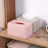 Creative home coffee table living room napkin plastic storage elevated drawer box 2