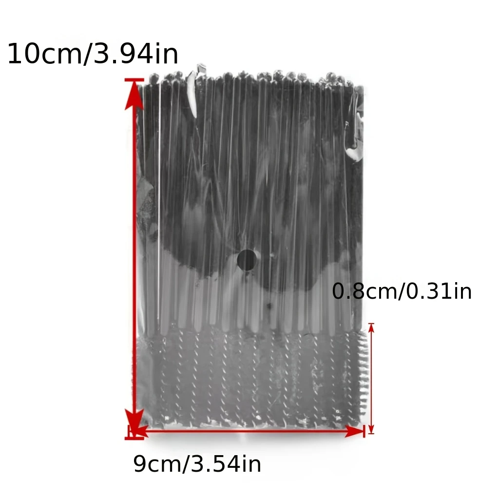 25PCS Vegan Lash & Brow Brushes - Latex-Free Spoolie Wands for Extensions & Mascara, Salon & Travel Kit