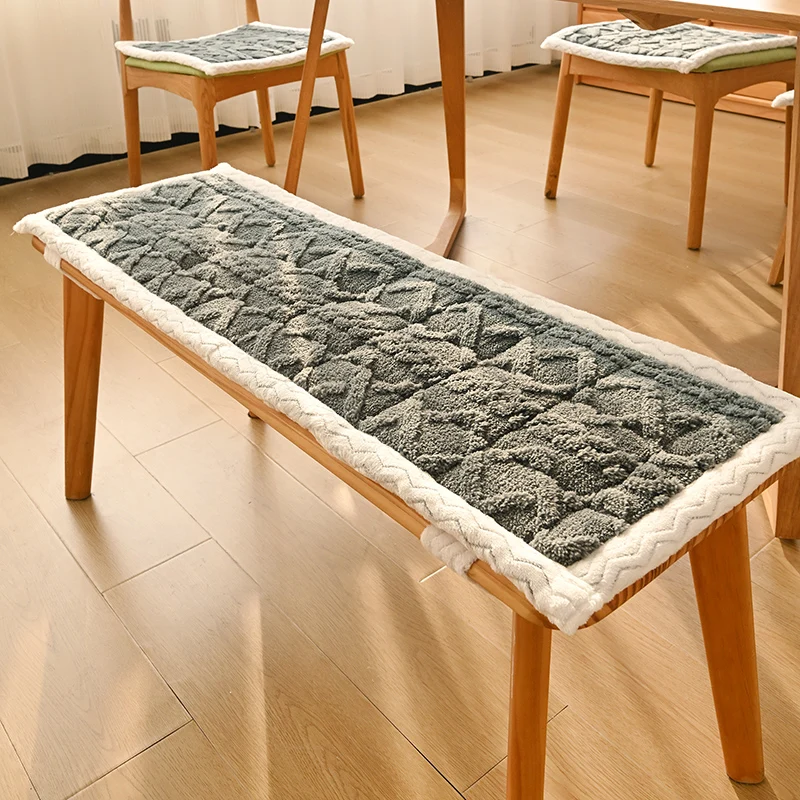 Plush Bench Seat Cushion 5