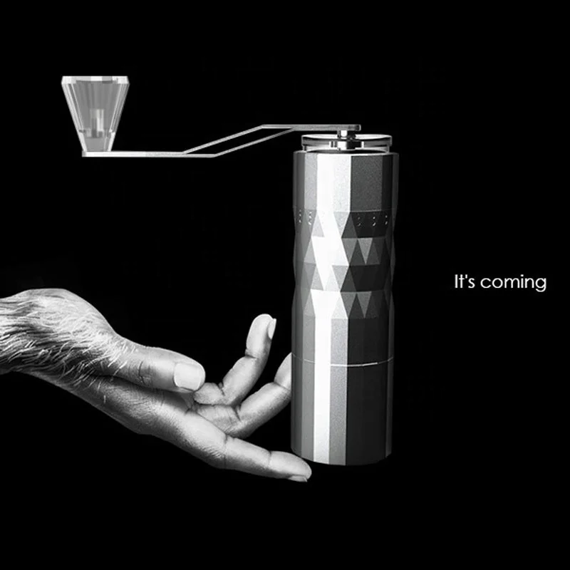 

brewista-Portable Manual Coffee Grinder, Black, Adjustable, Italian Style, 30g
