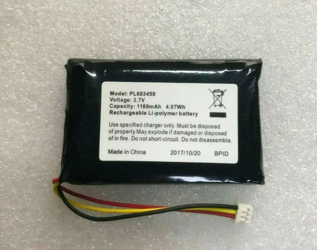 

Новый оригинальный аккумулятор 1100 мАч 3,7 Вт-ч в для BPID PL603450