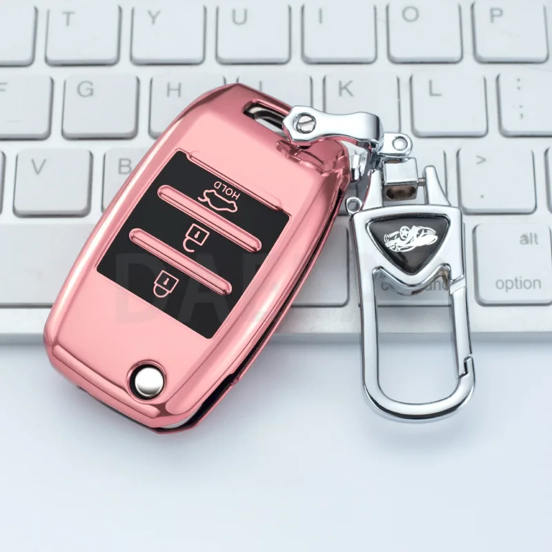 Enhanced TPU Car Key Case Cover