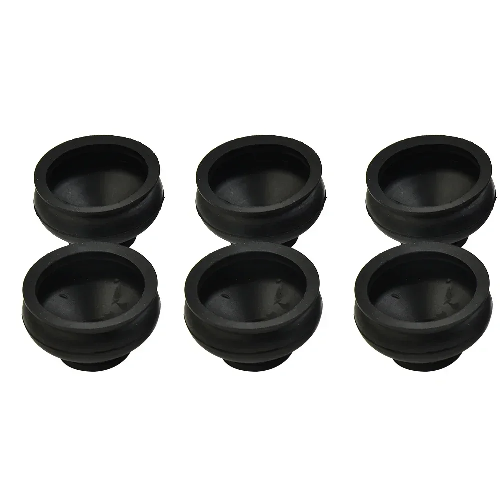 Universal HQ Rubber Tie Rod End Ball Joint Dust Boots 6Pcs Dust Cover Boot Gaiters For Chinese ATV Quad Go Kart atv ball joints