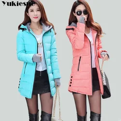 parka women 2022 Winter Jacket Women's Coats Hooded Coats Female Parka Thick Cotton Padded Lining Winter women's Coats outwear