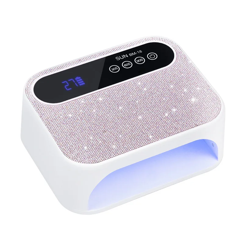 Professional Hand Pillow Large Space Nail Dryer 90 Led Nail Dryer UV Lamp for Curing All Gel Nail Polish Motion Sensing Manicure 6
