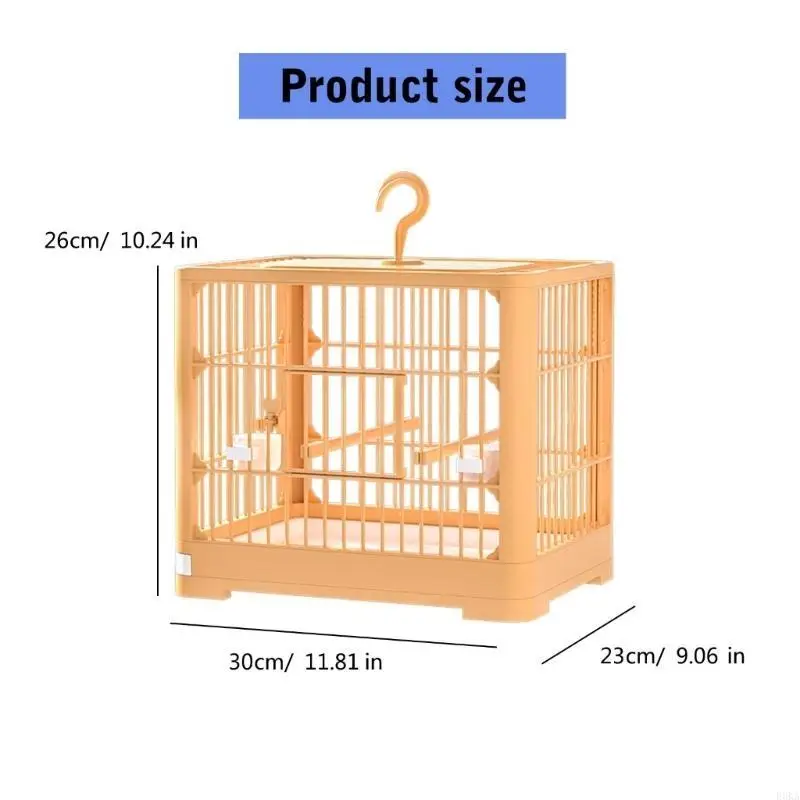 야외 발코니용 스탠딩 퍼치 피더 새장을 갖춘 대형 새 빌라 케이지