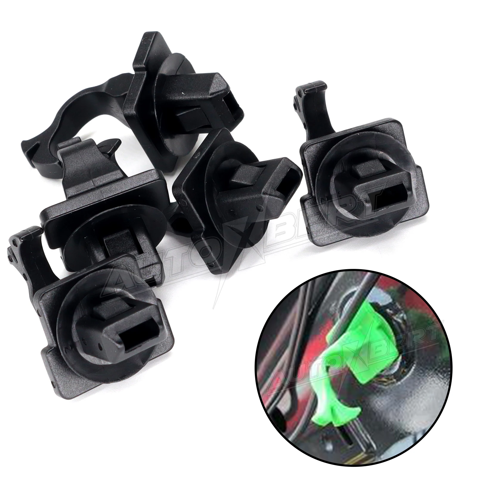 5X Für Nissan X-Trail Rogue T32 Pathfinder R52 370Z Z34 Qashqai J11 Windschutzscheibe Windschutz Säule Clip EINE säule Trim Klemmen Clips – Detail 2