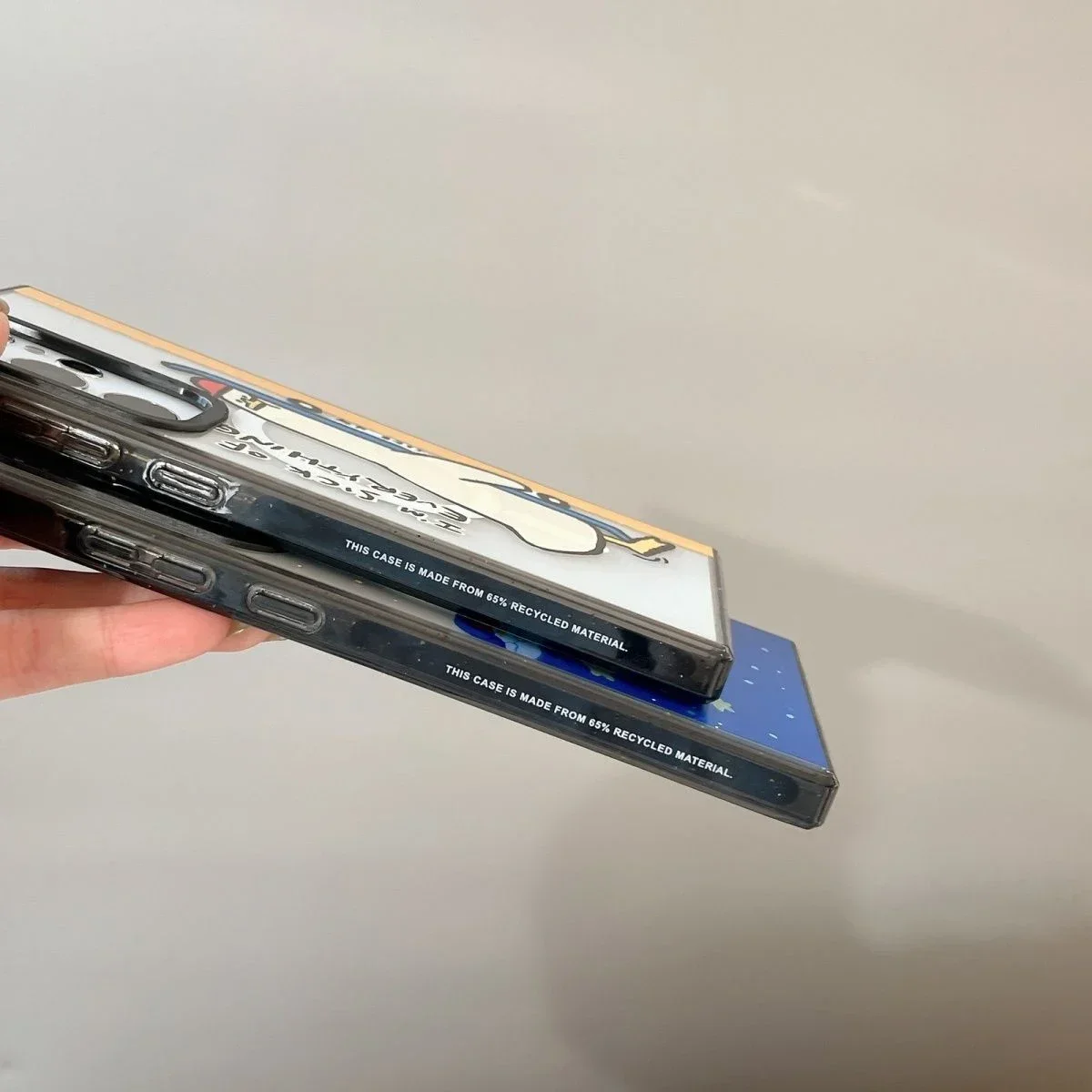 Lazy Duck MagSafe Acrylic Border Magnetic Phone Case for Samsung Galaxy S22U S23 Ultra S24 Ultra Cover Protective Shell