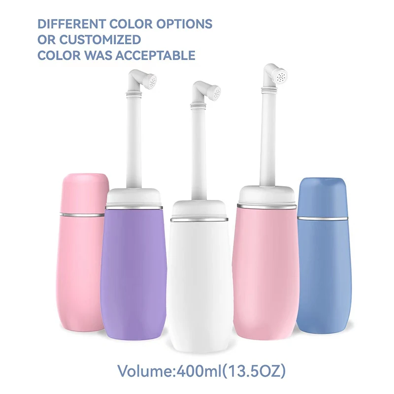 400ml Portable Bidet Spray Handheld Travel Bidet For Pregnant Women Baby Cleansing Water Washer Bottle Baby Showers Mom Bottle 4