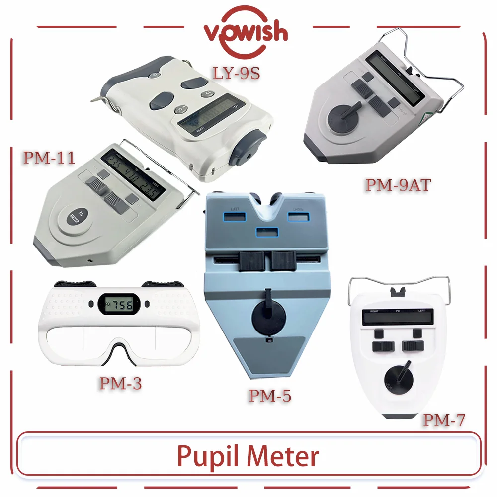 Optical Digital Pupilometer Distance Meter Led Pd Meter Pupilometer Pupil Distance Optical Instrument