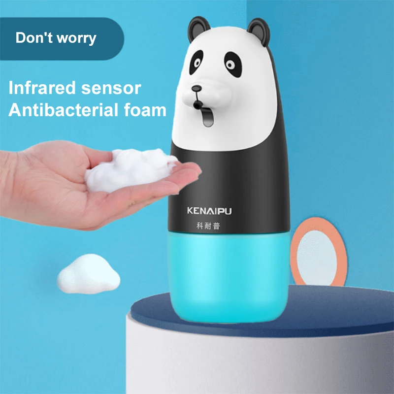 

Автоматический диспенсер для мыла Panda, Бесконтактный индукционный диспенсер для мыла с инфракрасным датчиком, для ванной комнаты