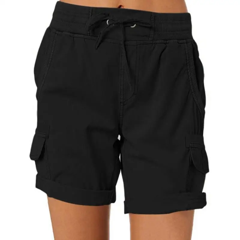 Women's Cargo Shorts Stretch Golf Active Shorts Work Shorts Outdoor Summer Shorts Bermuda Shorts Plus Size