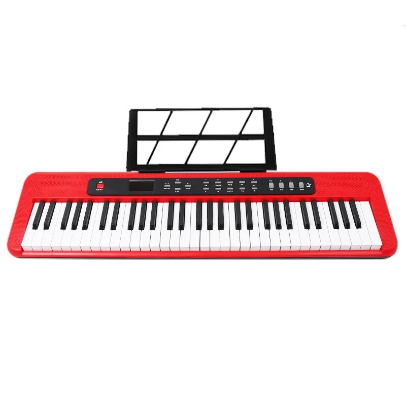 Hot 61 key electronic keyboard with light teaching multi-mode suitable for beginners