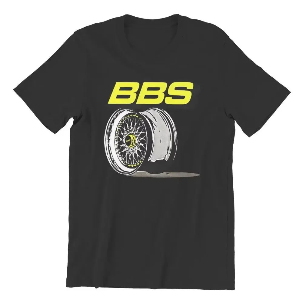 2025 Latest Bbs Racing T-shirt Men's Printed Cotton T-shirt Crewneck Short Sleeve Clothes Creative Summer T-shirt Top T-shirt 3