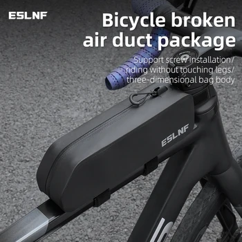 ESLNF Waterproof Bike Handlebar Bag – Large Capacity, Hard Shell 1