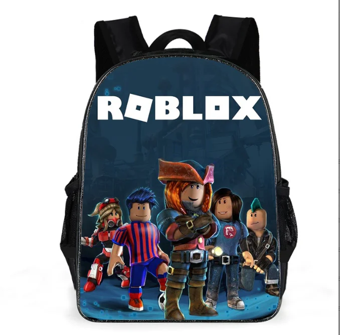 Roblox Circundante Mochila Moda Masculina e Feminina Junior High School  Estudantes Alunos Mochila Lazer Original Aniversário - AliExpress