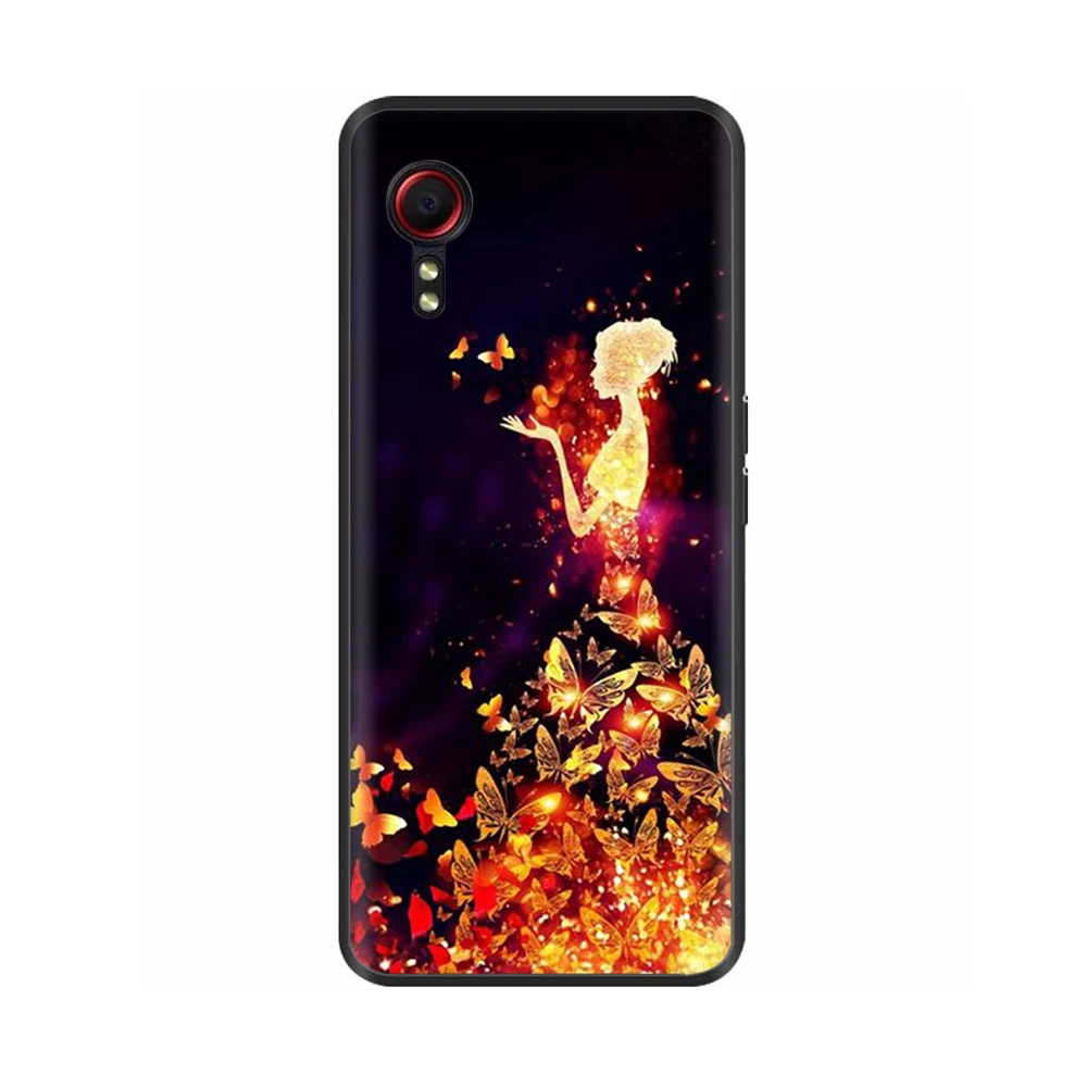 Soft Black Silicone Bumper Phone Case