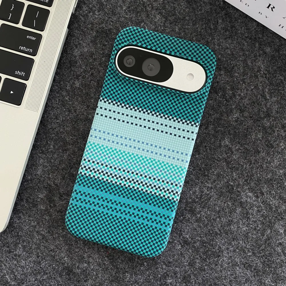 Ultra Thin Magnetic Carbon Fibre Texture Shockproof Case