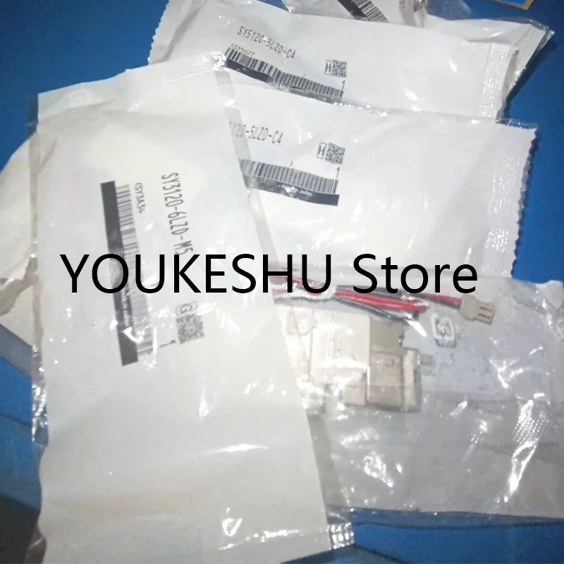 새로운 오리지널 솔레노이드 밸브 SY3120-6LZD-M5 DC 12V