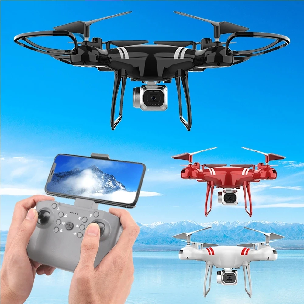 

RC Drone Double 4K Wifi FPV HD Camera KY101 Drone Altitude Hold Gesture Mode Long Flying time RC Quadcopter Drone Toys For Boy