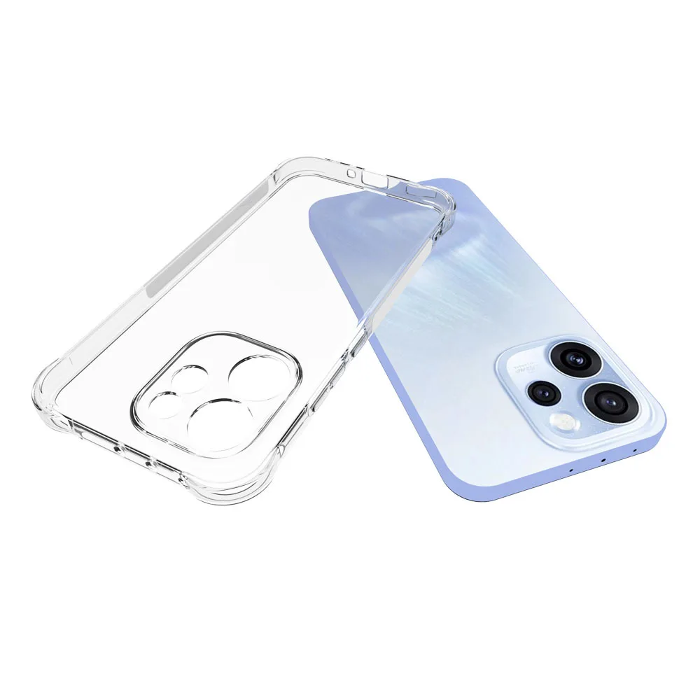 Durable Anti-Shock Transparent Gel Phone Case - HD Clear TPU Soft Cover