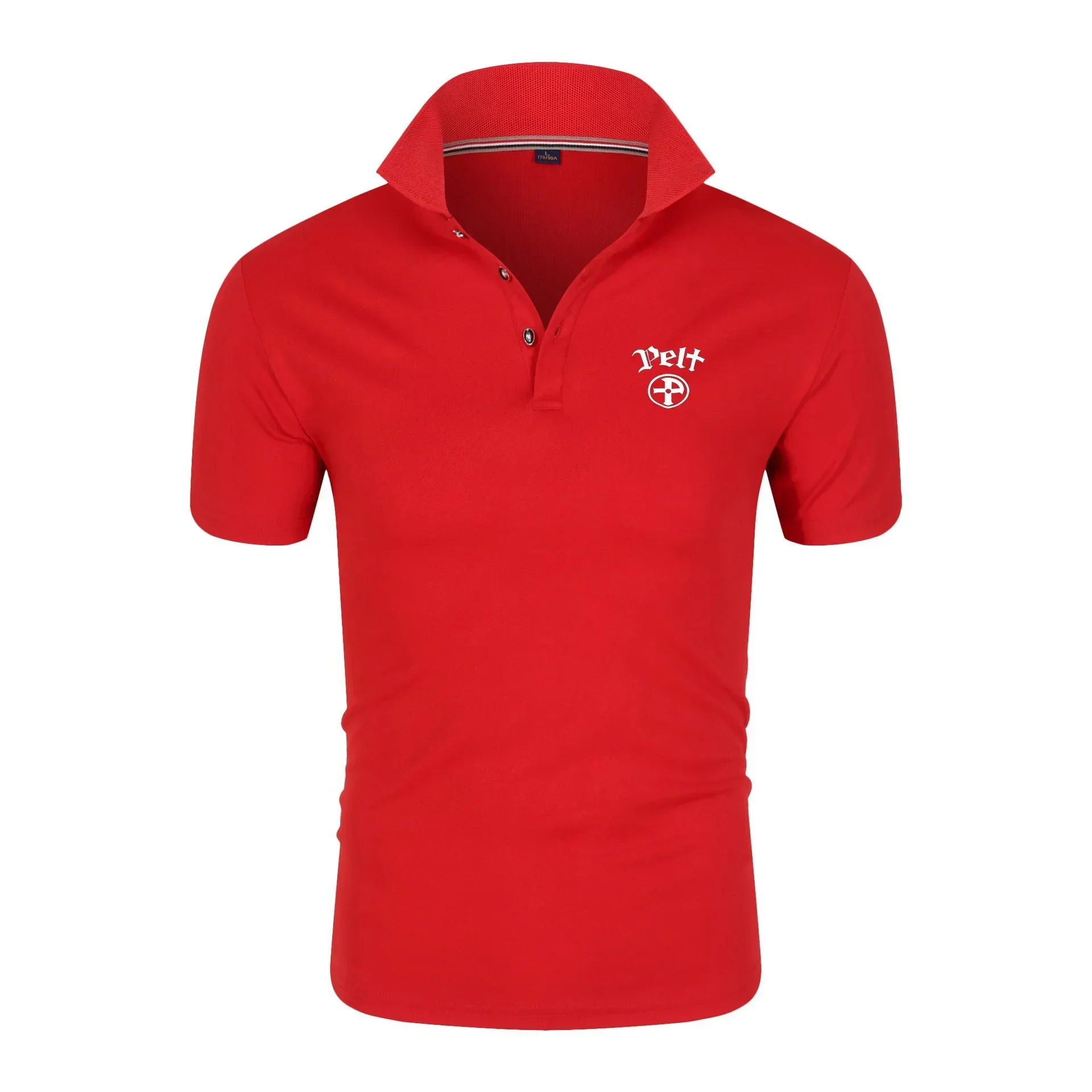 Polo Shirt Men's Golf Polo Short sleeved T-shirt Casual Business Summer