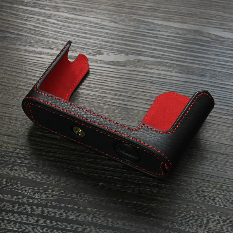 Per Leica Q Q-P Typ116 Custodia Protettiva Per Il Corpo Base Per Fotocamera Da Lavoro Manuale Custodia Per Custodia In Vera Pelle Di Vacchetta