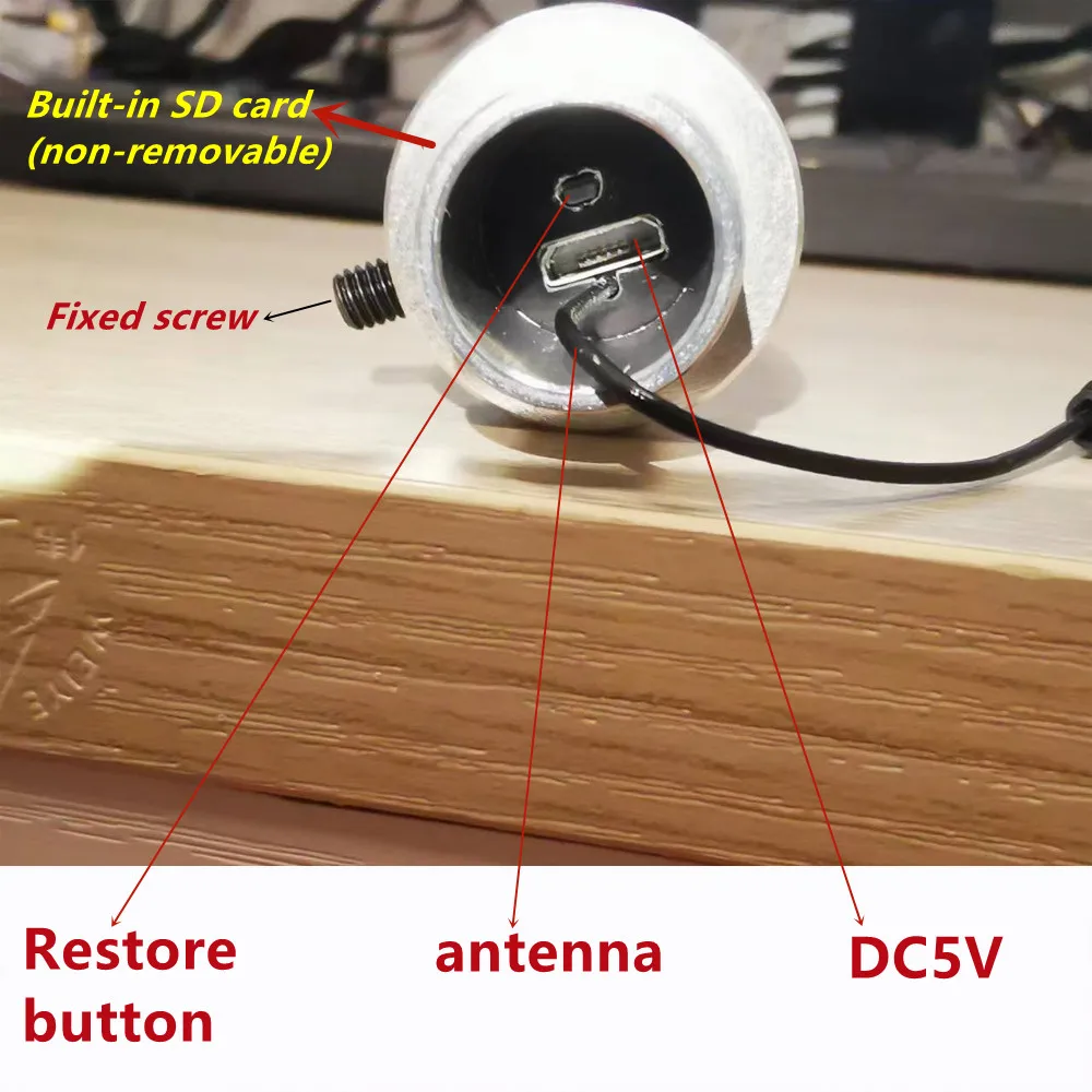 Dveře kamera oko audio video TF karta zaznamenat 1080P V380 app P2P WIFI kukátko záruka bezdrátový kamera vhodný dveře díra 17mm-23mm