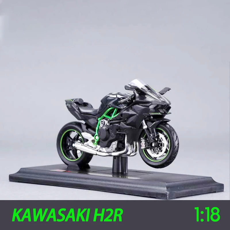 リアルモーターサイクル1:18 1/18 Kawasaki Z1000 ZX10R NINJA Motorcycle Simulation Model