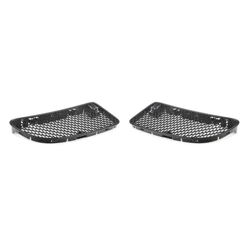 

1 Pair Car Hood Vent Grille Set Black Plastic For Mercedes Benz R171 SLK280 SLK300 SLK350 2005-2011 1718800485 1718800385