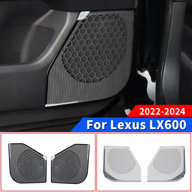 

2021-2024 для Lexus 600 LX600 LX500d аксессуары для модификации интерьера автомобильной двери аудио крышка динамика украшение 2022 2023