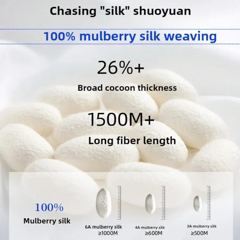 22 Momme 100% Natural Mulberry Silk Pillowcase for Hair and Skin Super Soft and Cooling。Envelope Closure 51x66CM 3