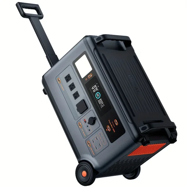3600Wh Surge 6000W LiFePO4 PowerMax 3600 Portable Power Station, Expandable Solar Generator with 4xAC Outlets, 1.2H Full Charge 1
