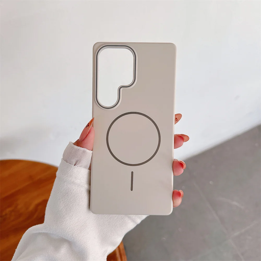 Shockproof Ultra Thin Magnetic PC Case with Wireless Charging Compatibility