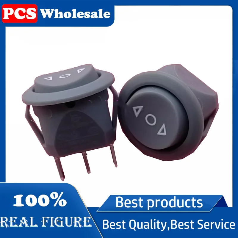 Original genuine medical ship type switch RC65 round grey double reset opening 20MM 10A250V