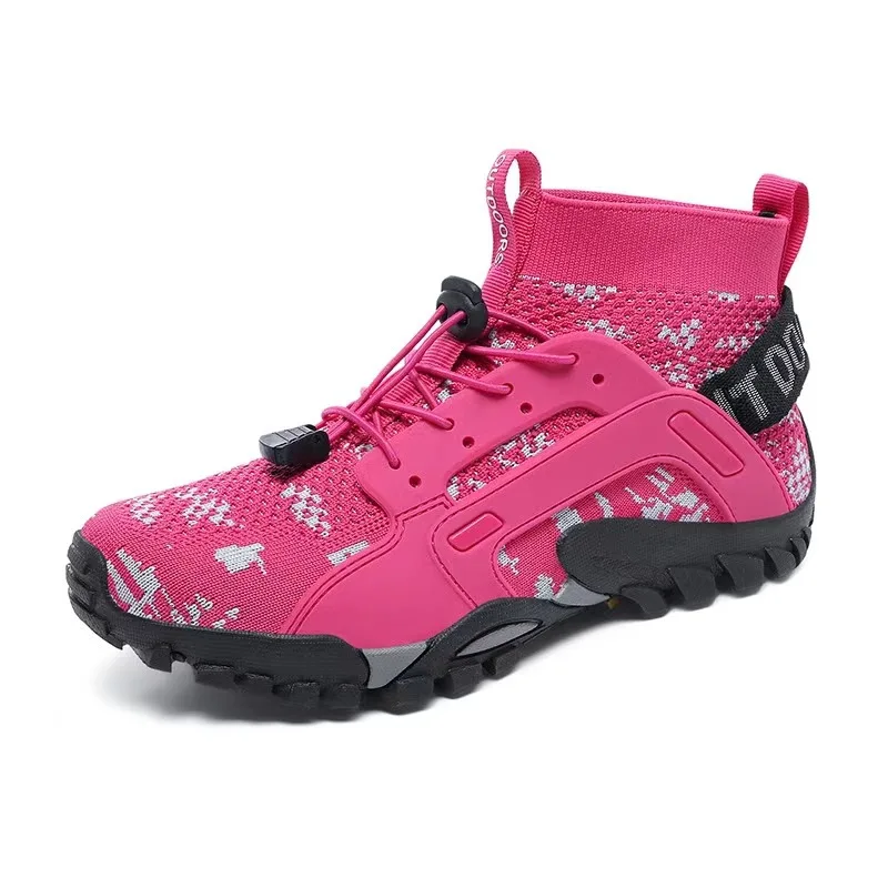 Unisex Hiking Wading Shoes Outdoor Climbing Cross-Country Fitness Shoes Anti-Slip Waterland Two-Purpose Fishing Trekking Shoes 5