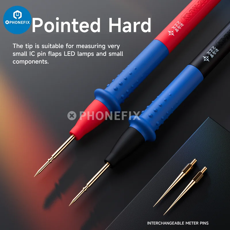BST-050-JP Superfine Multimeter Probe Test Leads Needle Tip