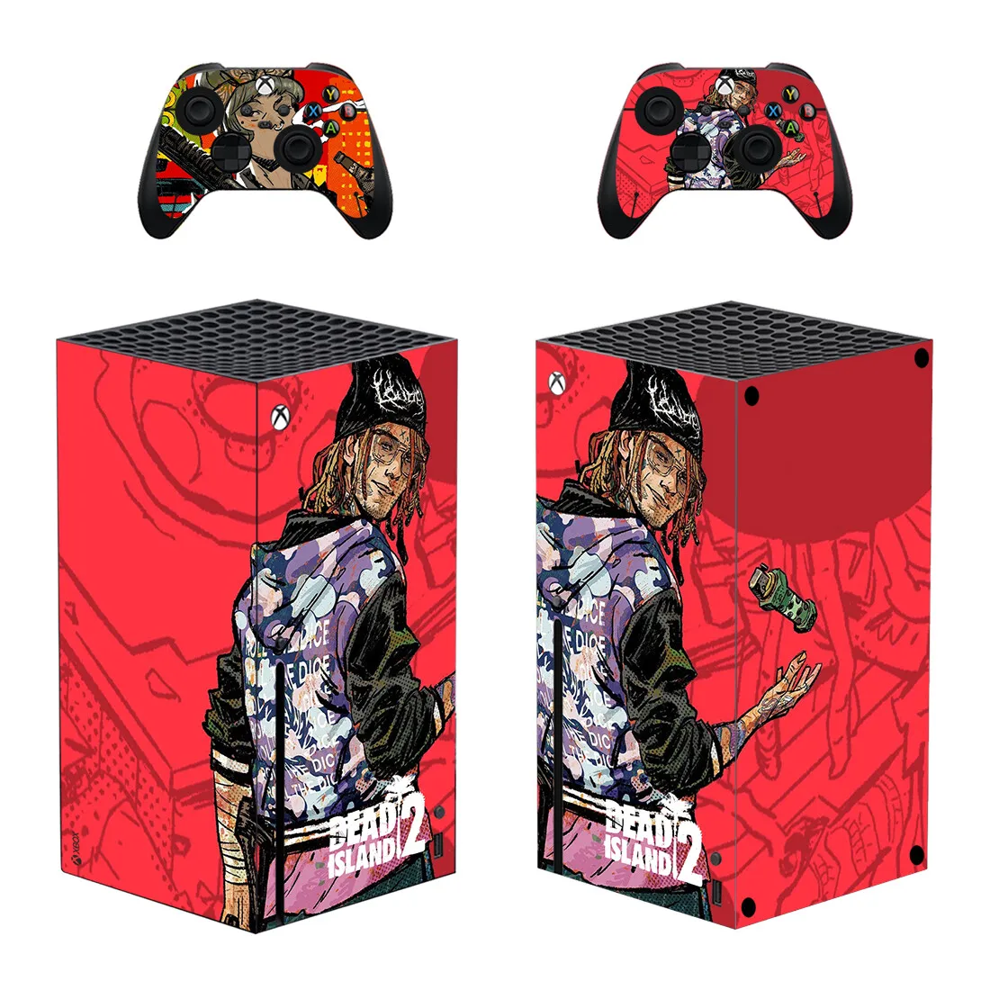 Dead Island 2 Skin Sticker Decalcomania Cover Per Xbox Series X Console E 2 Controller Skin Vinyl