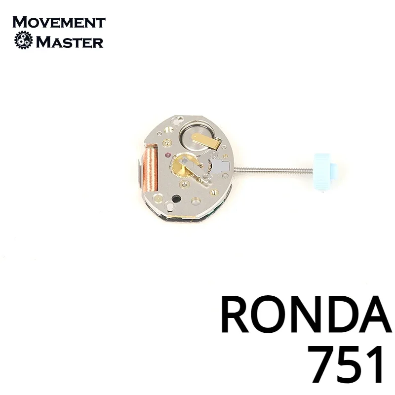 

Swiss RONDA 751 movement brand new original 2Hands quartz movement watch movement accessories