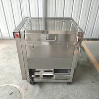 Brush Roller washing peeling cleaning carrot cassava potato turmeric ginger washing peeling machine 2