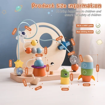 Montessori Sensory Educational Toys - Wooden Toys 6